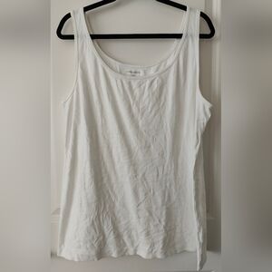Lord & Taylor White Tanktop